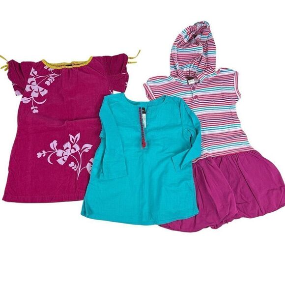 Tea Collection Girls Size 4 Bundle of 3 items - Picture 1 of 10